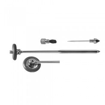 Rabiner Percussion Hammer Stainless Steel - Rubber, 23 cm - 9" Stainless Steel - Rubber